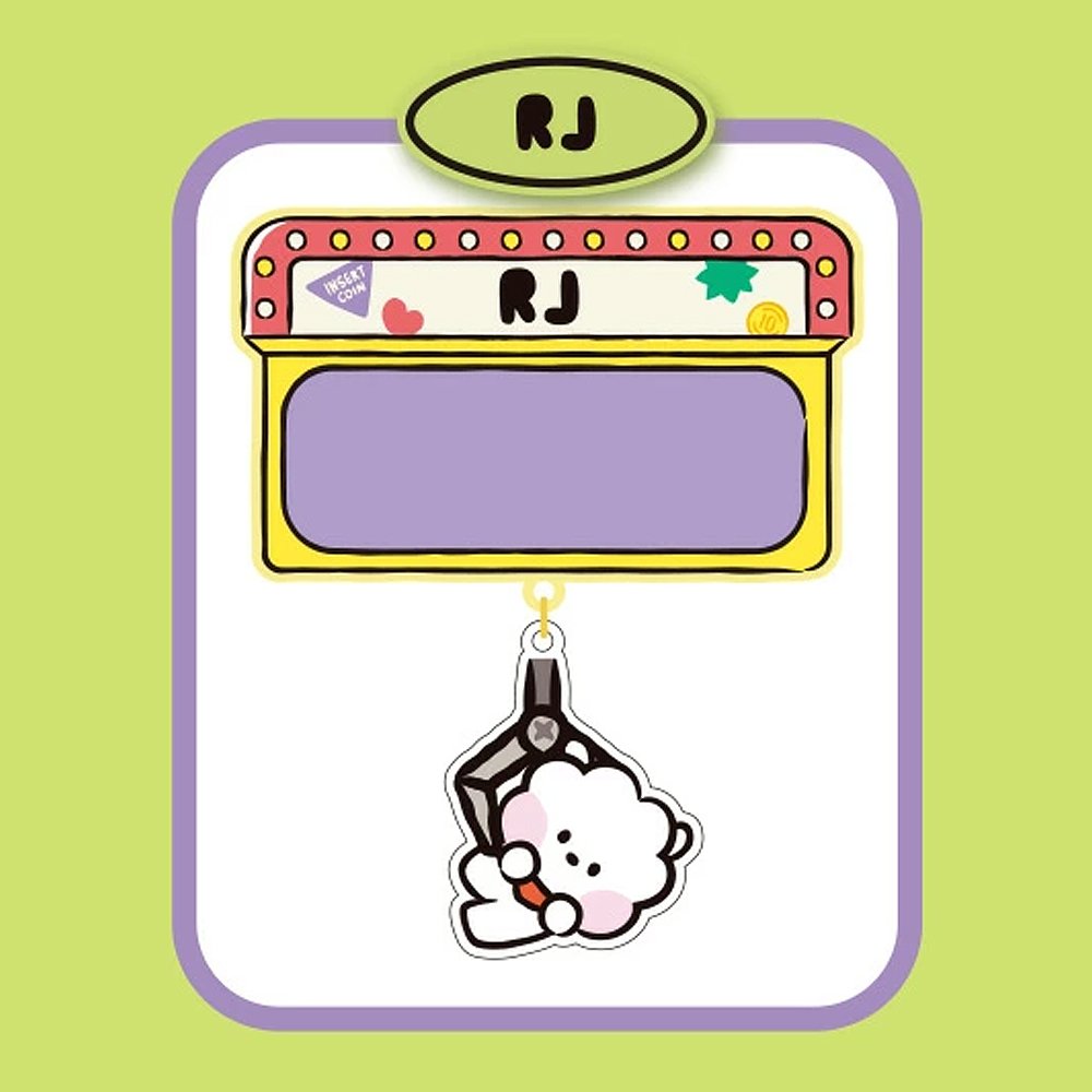 BT21 Minini Acrylic Name Badge