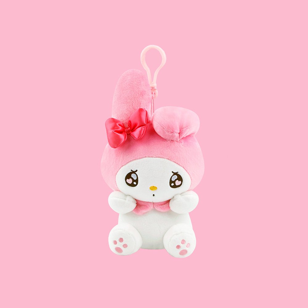 Sanrio Characters Lovers Clip-On Plush