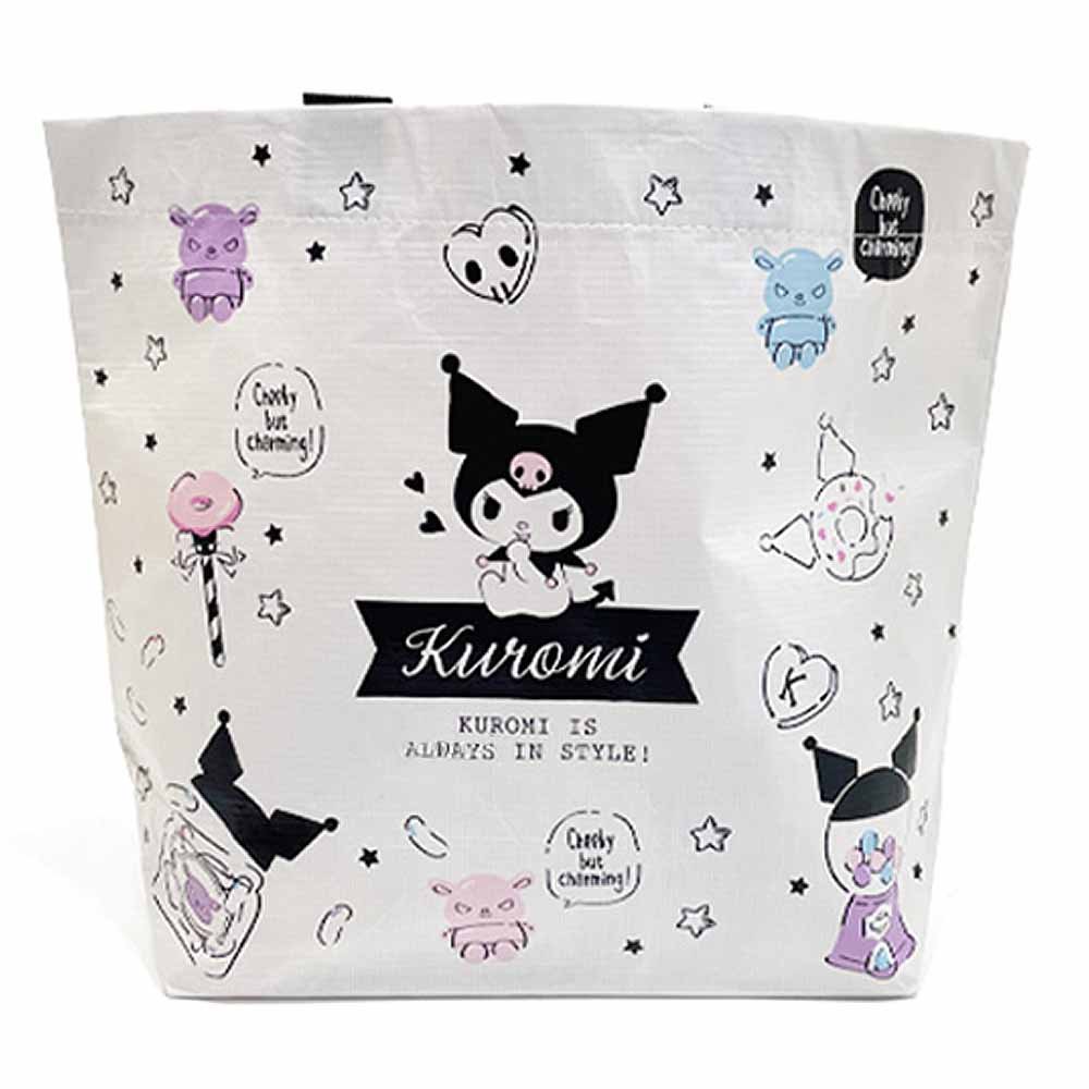 Sanrio Kuromi 15" Reusable Tarpaulin Bag