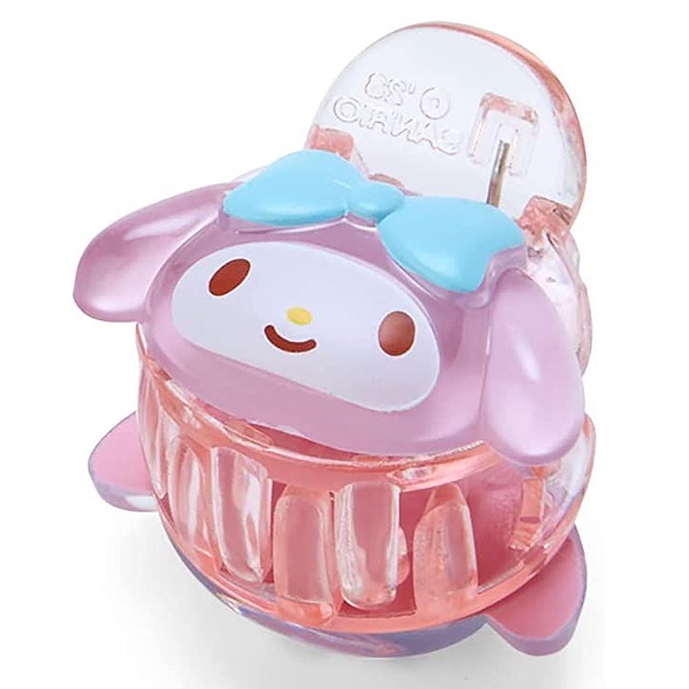 Sanrio Characters Clear Claw Hair Clip Set