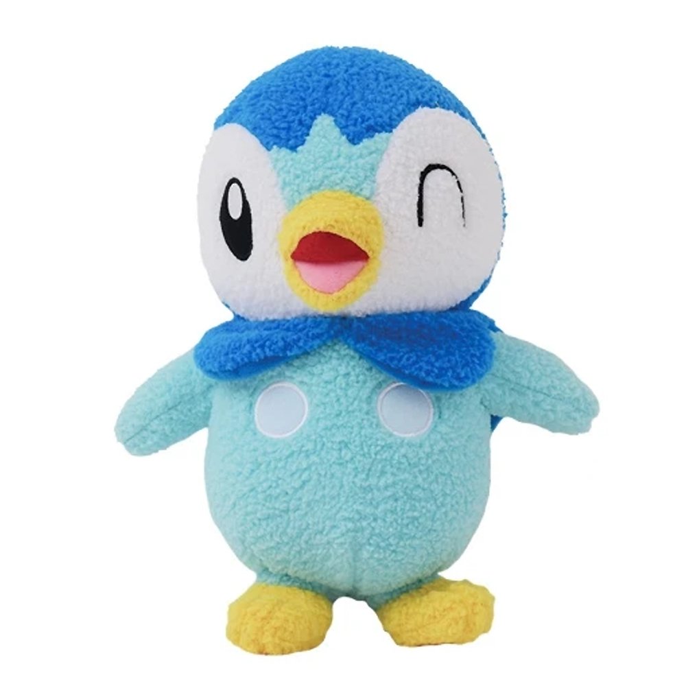 Pokemon Piplup 10" Curly Fabric Plush