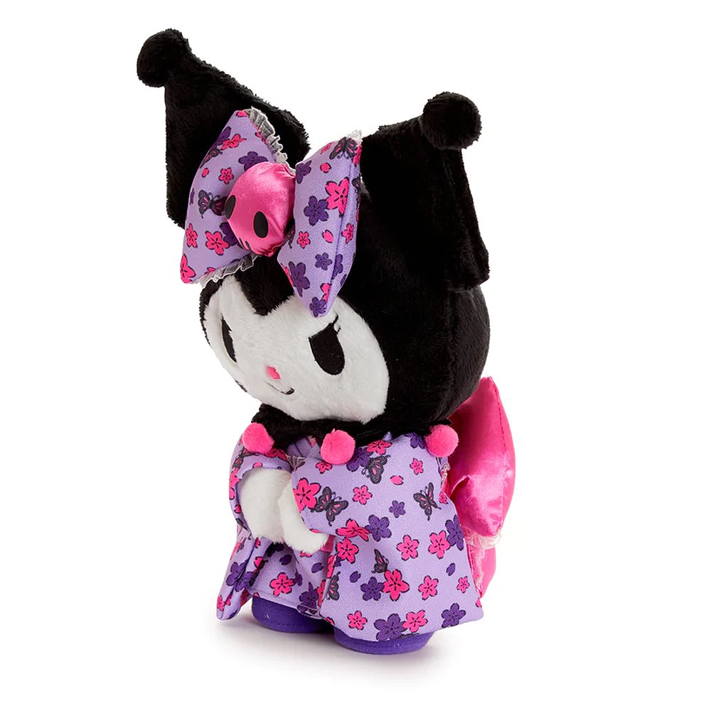 Kuromi Kimono 10" Standing Plush