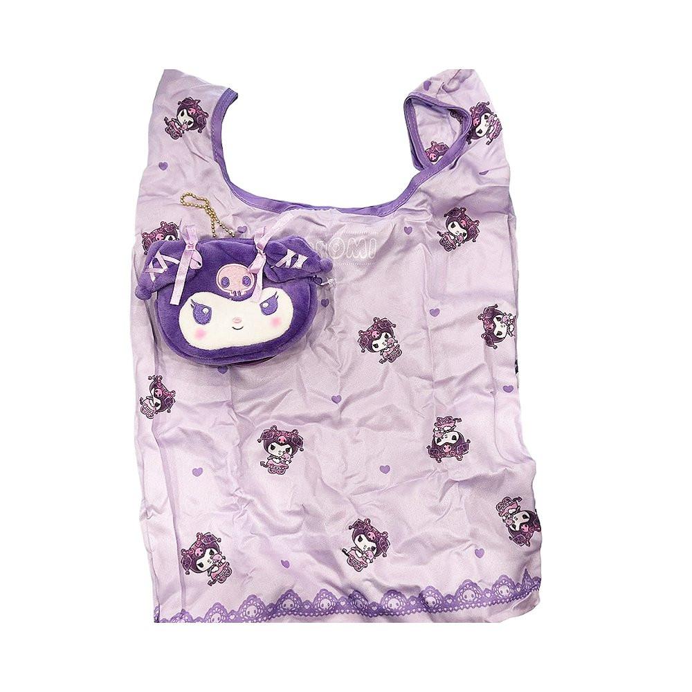 Sanrio Kuromi Purple Eco Bag Pouch :Dainty Doll