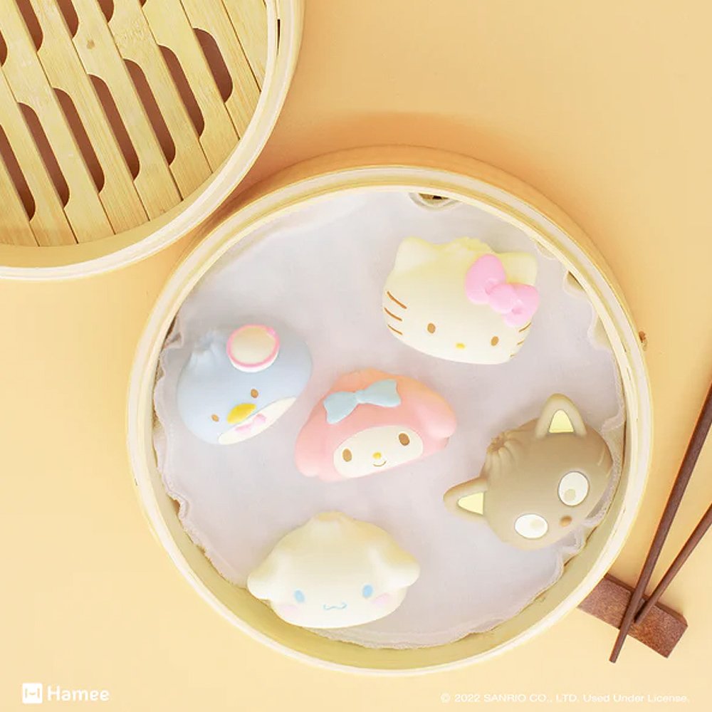 Sanrio Characters Water Squishy Surprise Capsule : Steamed Bun