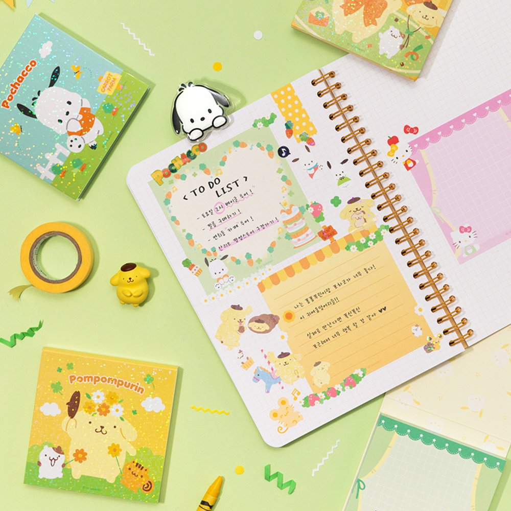 Sanrio Characters Cover Memo Pad