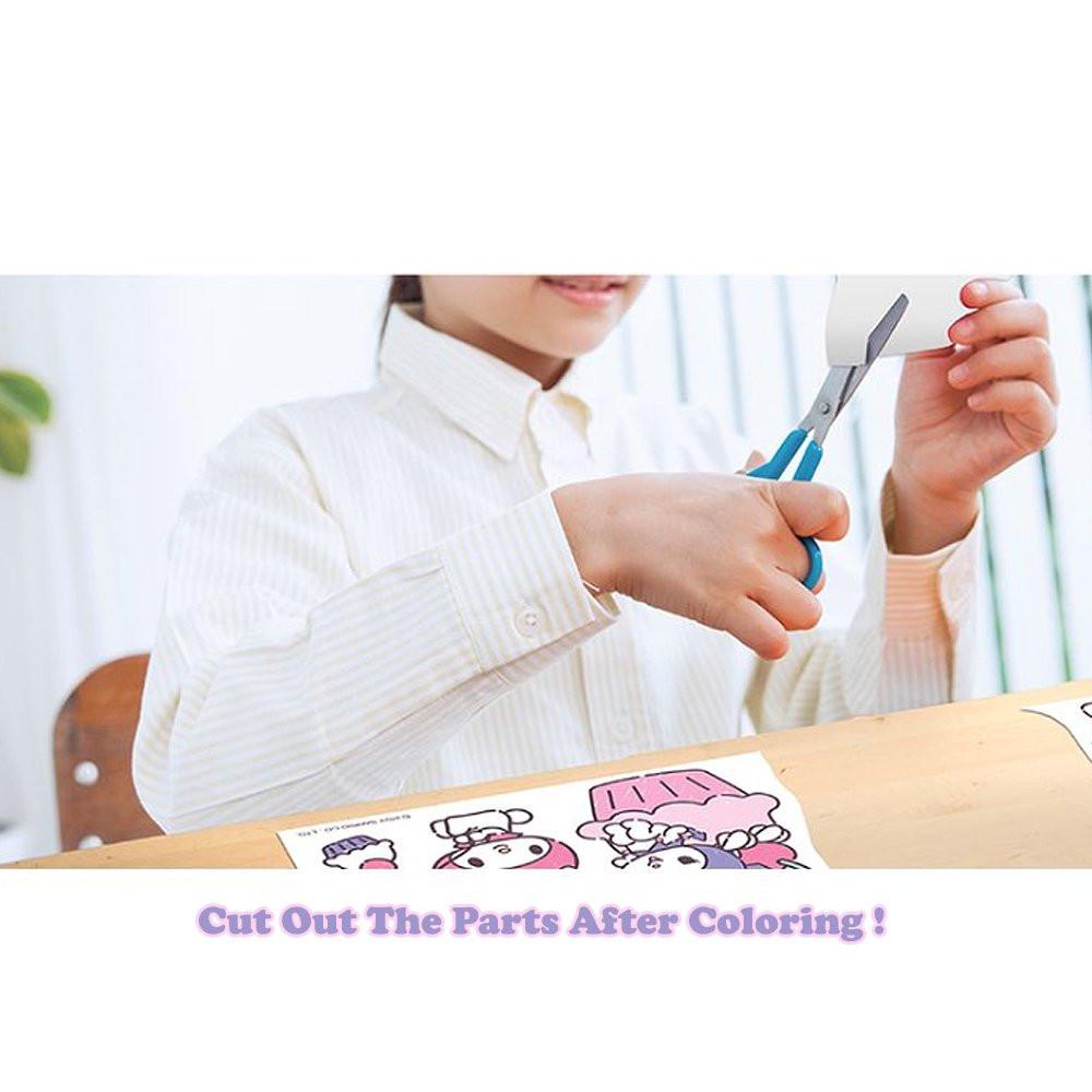 Sanrio Characters Roll Coloring Sticker Sticker V1