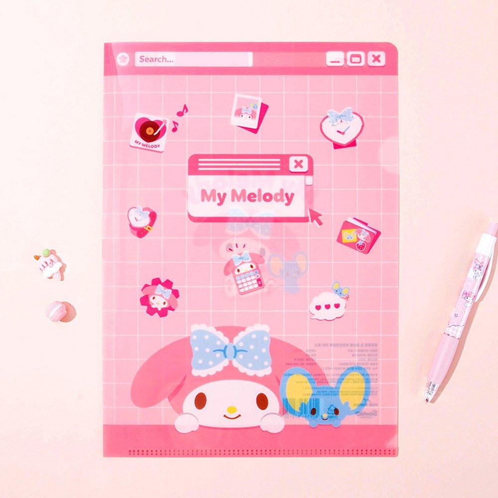Sanrio Characters L-Folders 3pcs Set