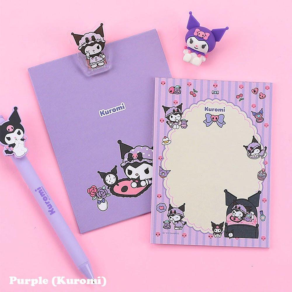 Sanrio Characters Mini Clip Board With Memo Pad