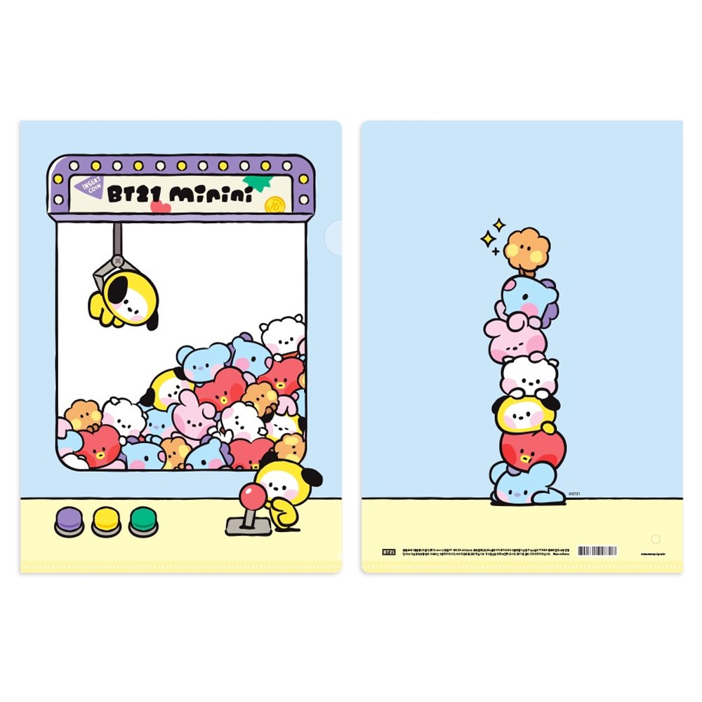 BT21 Glossy L-Folder : Minini