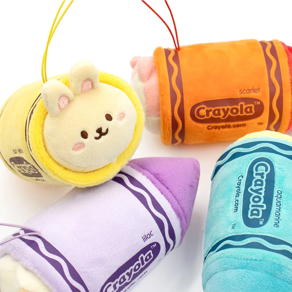 Anirollz x Crayola 5" Plush Keychain