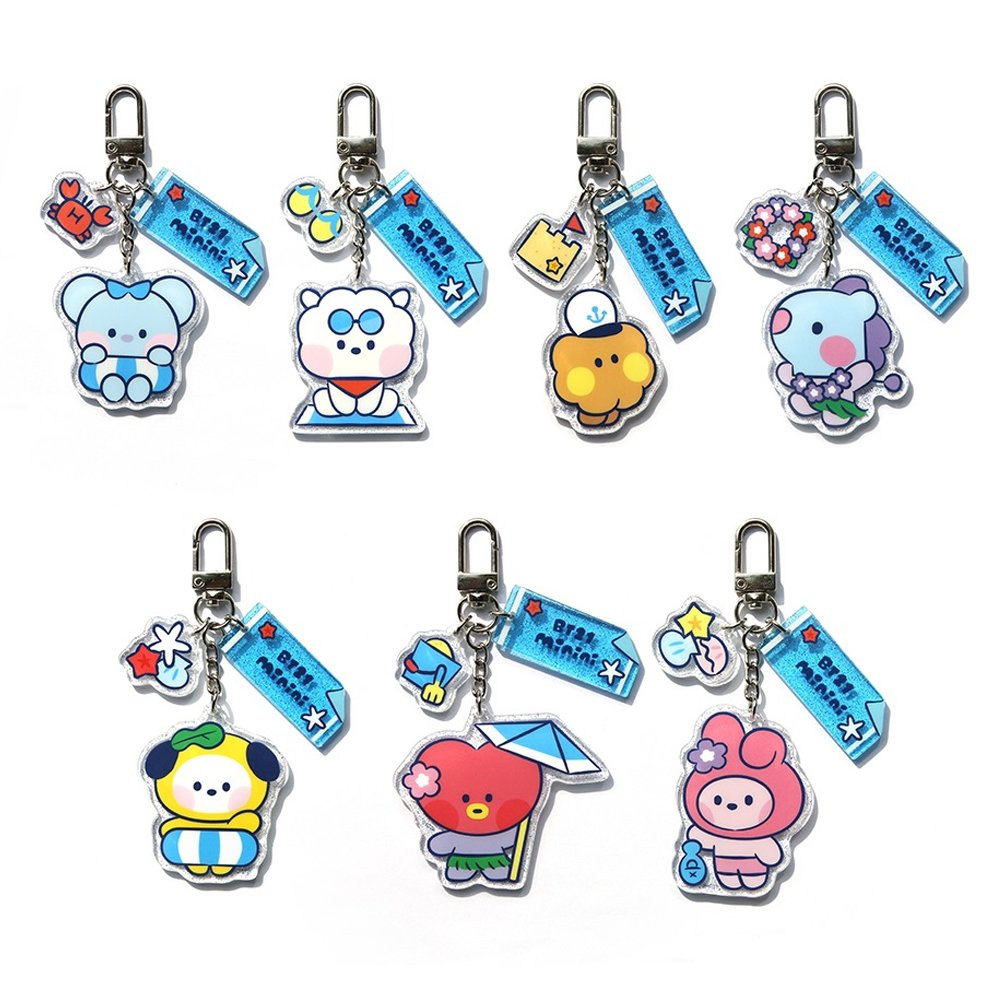 BT21 Acrylic Keyring : Summer Sky