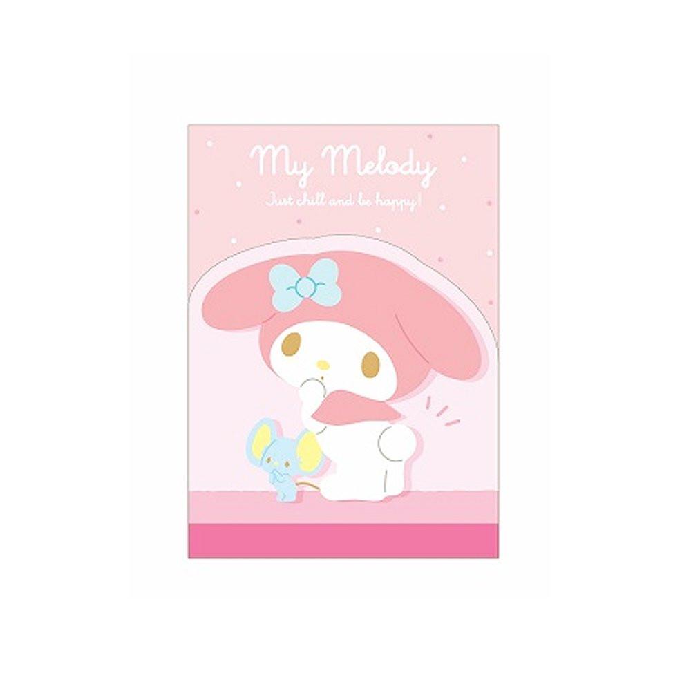 Sanrio Characters Die-Cut Mini Memo Pad