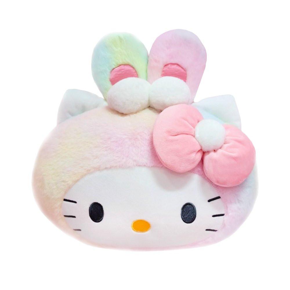 Sanrio Characters Rainbow Face Cushion