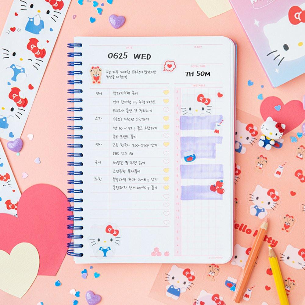 Sanrio Characters 4-Months Study Planner Set : Cutie