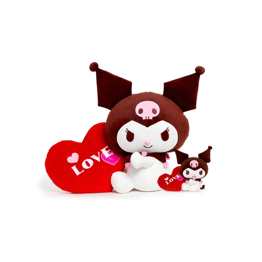 Sanrio Kuromi Love Heart 6" Bean Doll