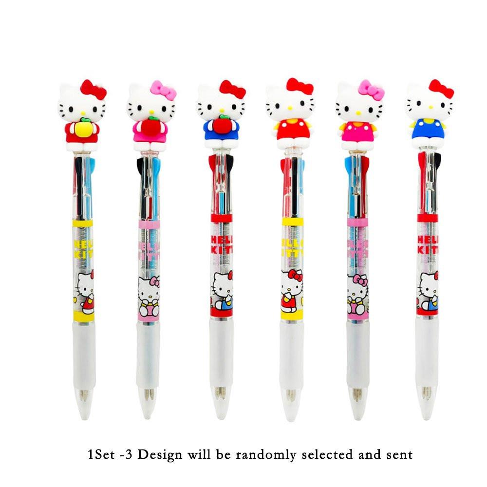 Sanrio Hello Kitty Figure 3-Color Ballpoint Pen Version2