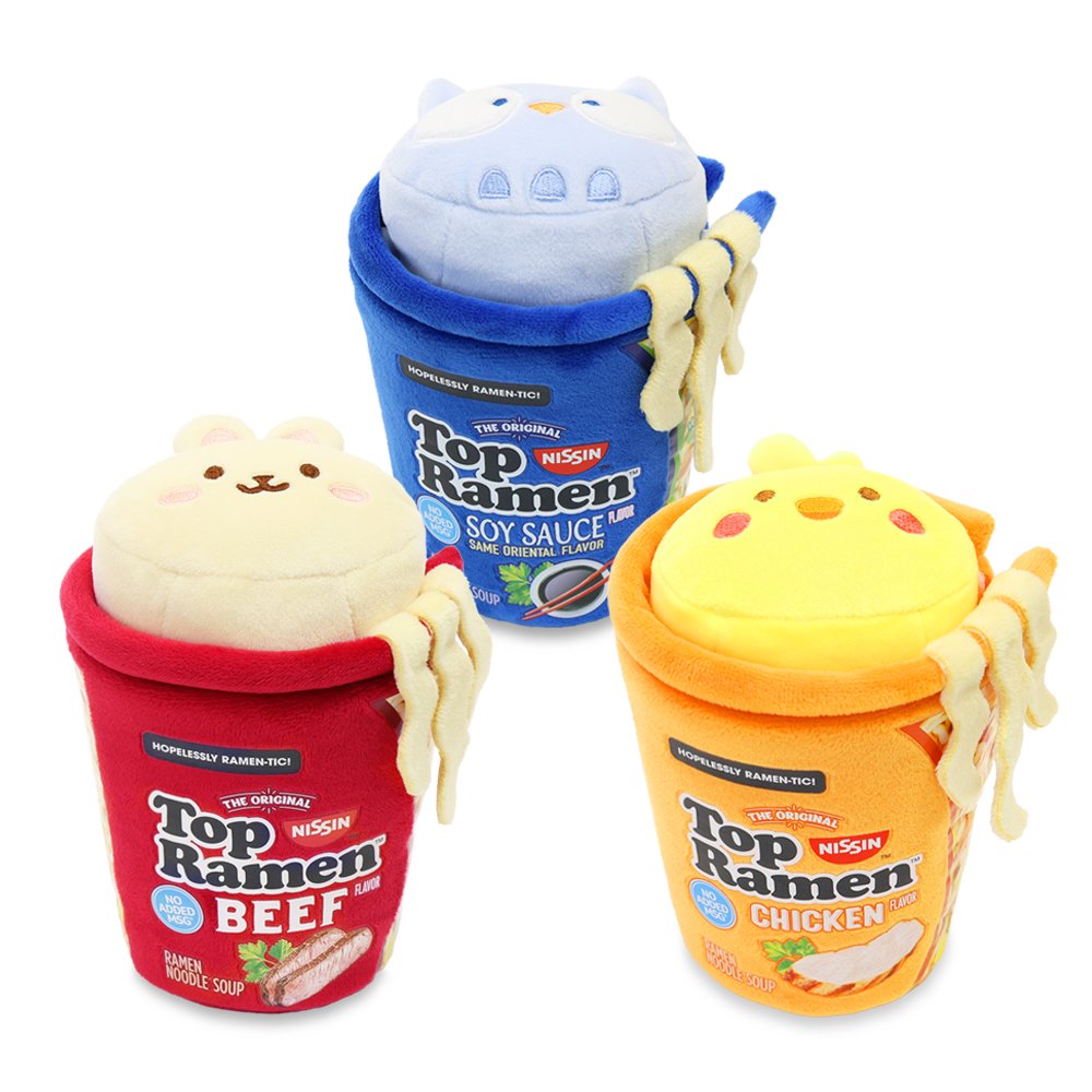 Anirollz x Top Ramen Cup | 6" Small Blanket Plush