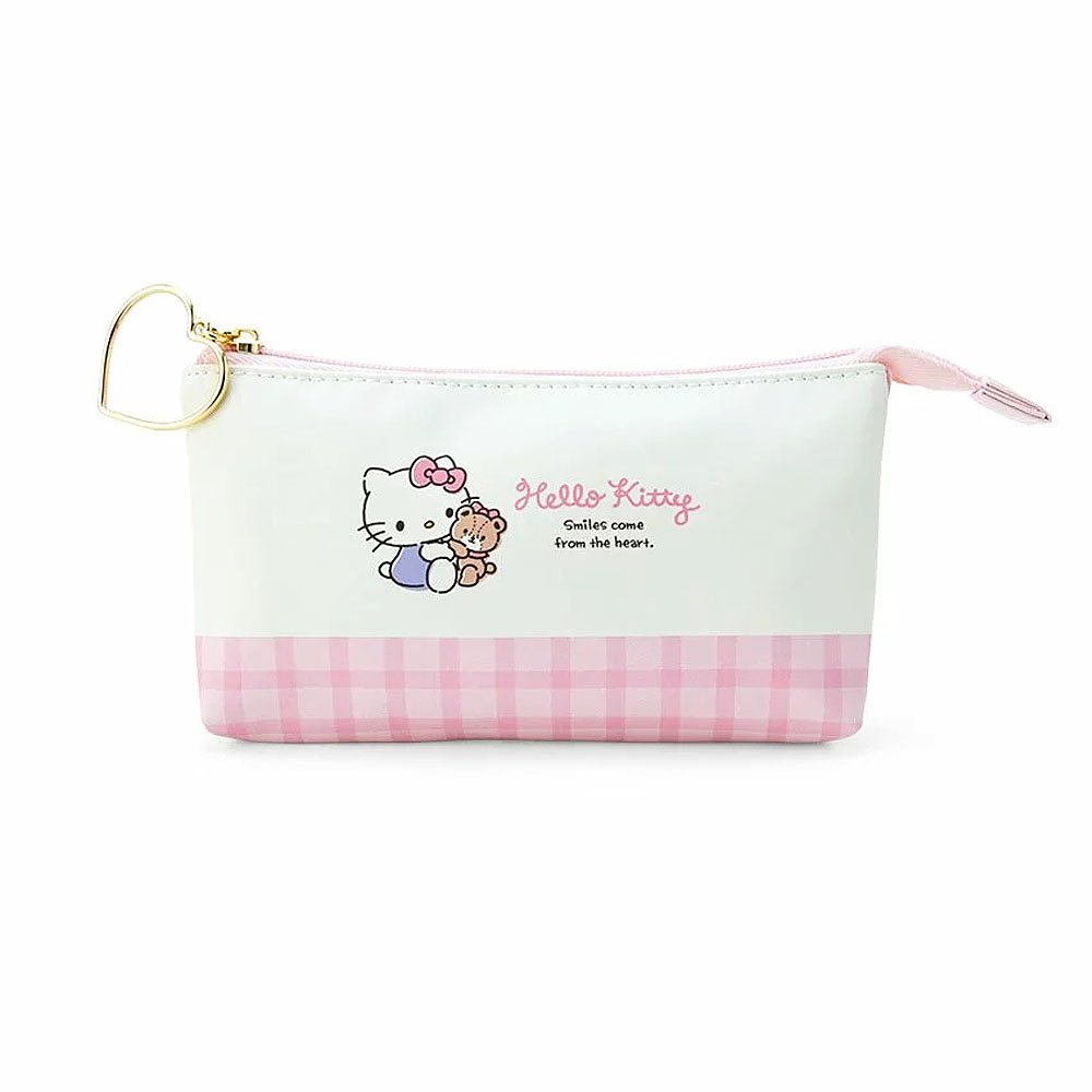 Sanrio Characters Double Pocket Pencil Pouch