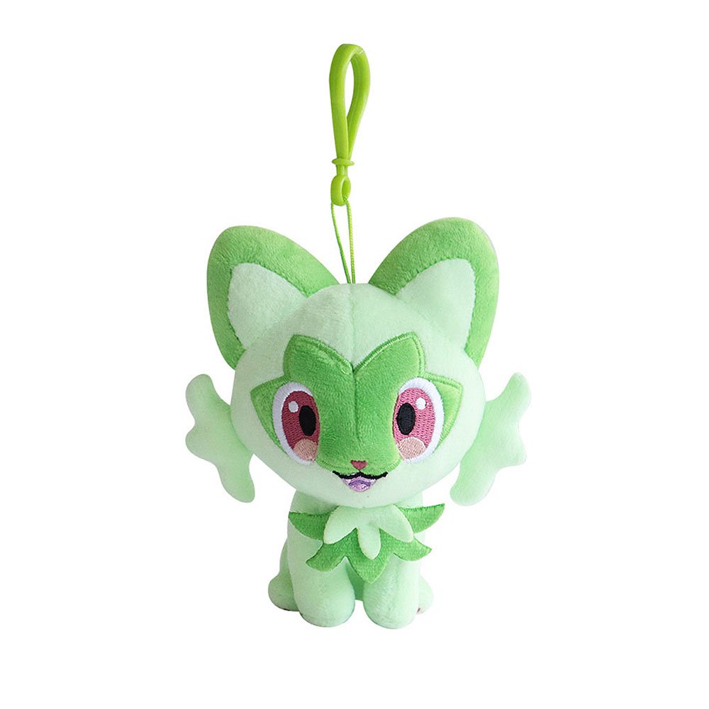 Pokemon Sprigatito Clip-On Plush