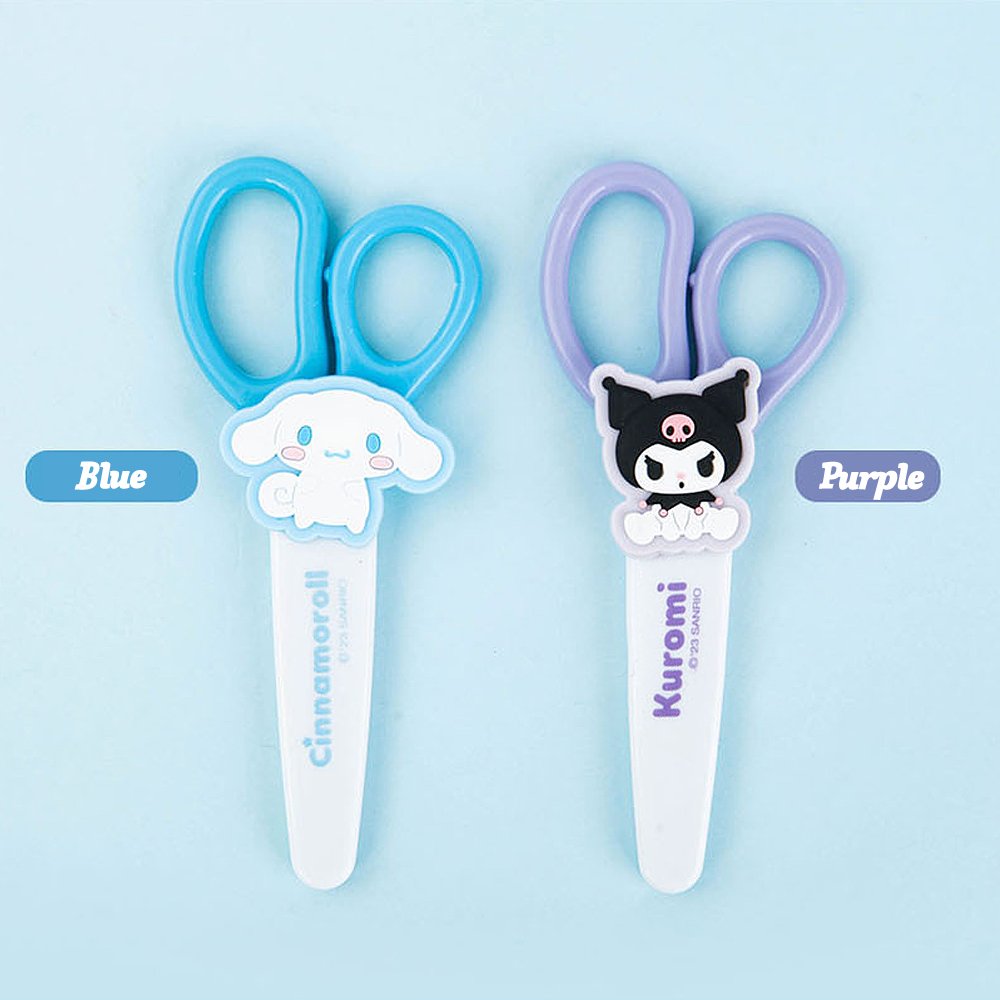Sanrio Kuromi & Cinnamoroll Safety Cap Scissors