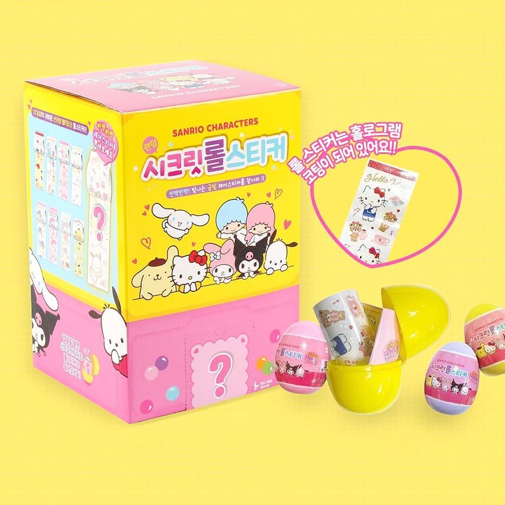 Sanrio Characters Secret Roll Sticker Capsule