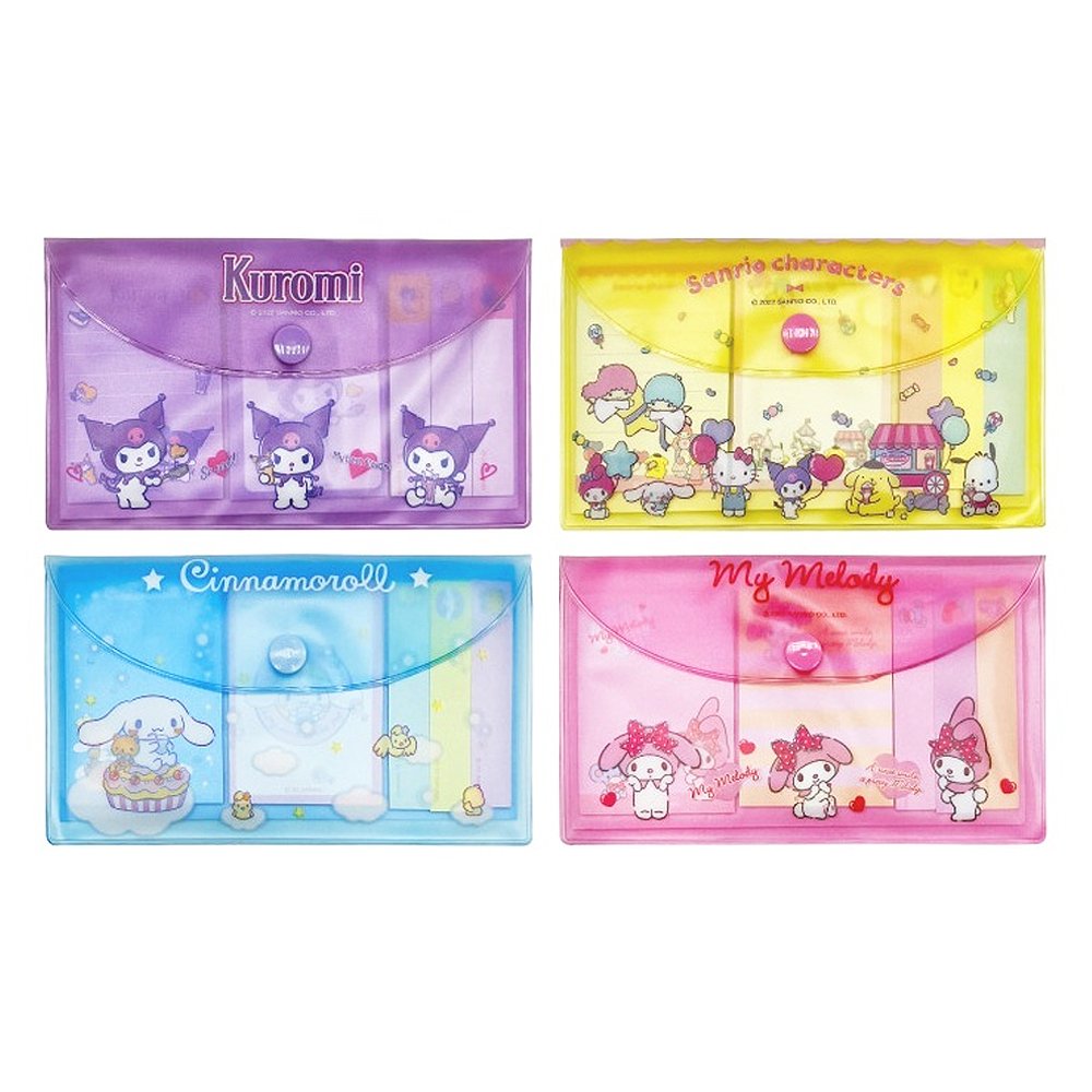 Sanrio Characters Pocket Memo Set