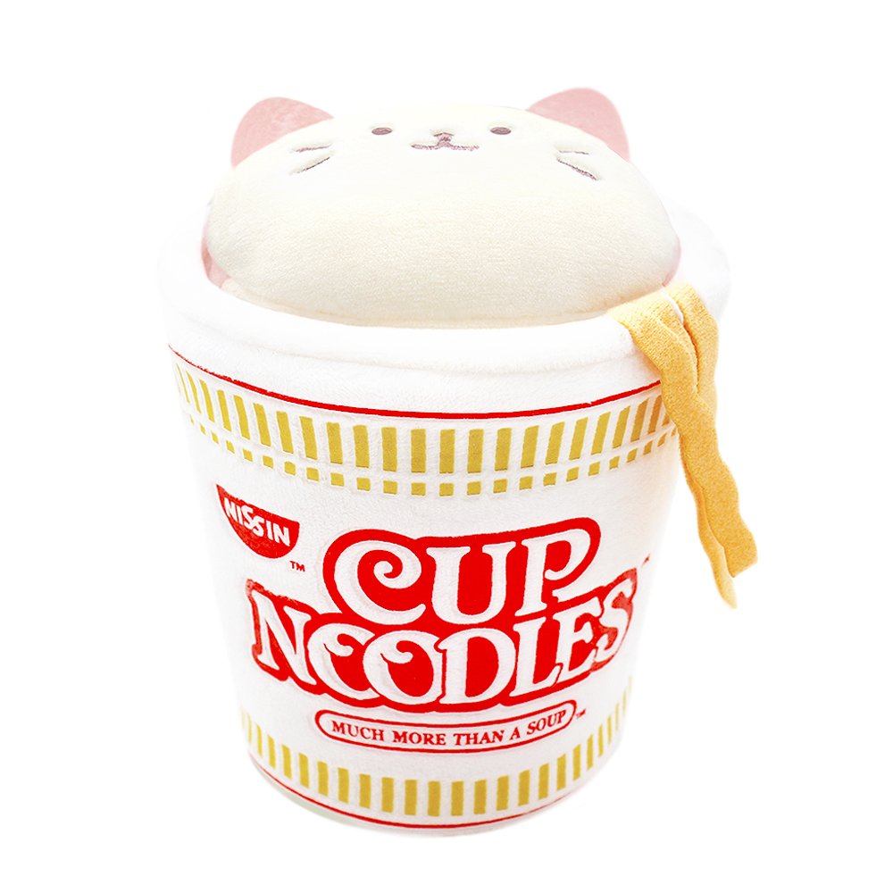 Anirollz x Nissin Cup Noodles Mochi 6" Plush
