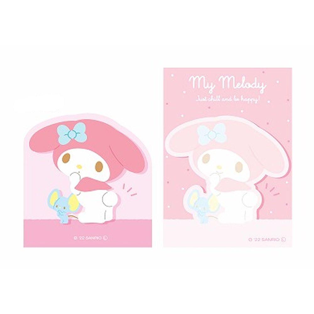 Sanrio Characters Die-Cut Mini Memo Pad