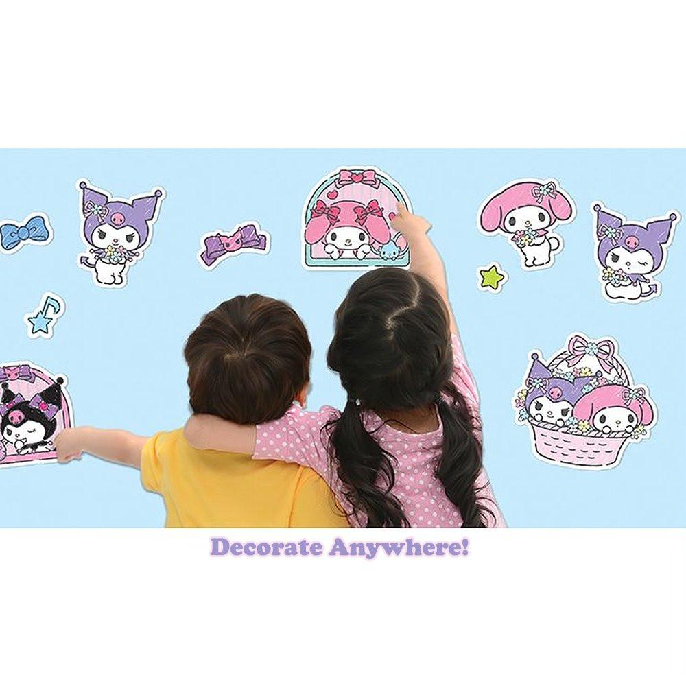 Sanrio Characters Roll Coloring Sticker Sticker V2