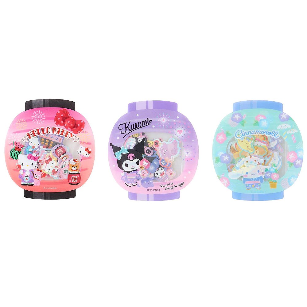 Sanrio Characters Summer Lantern Sticker