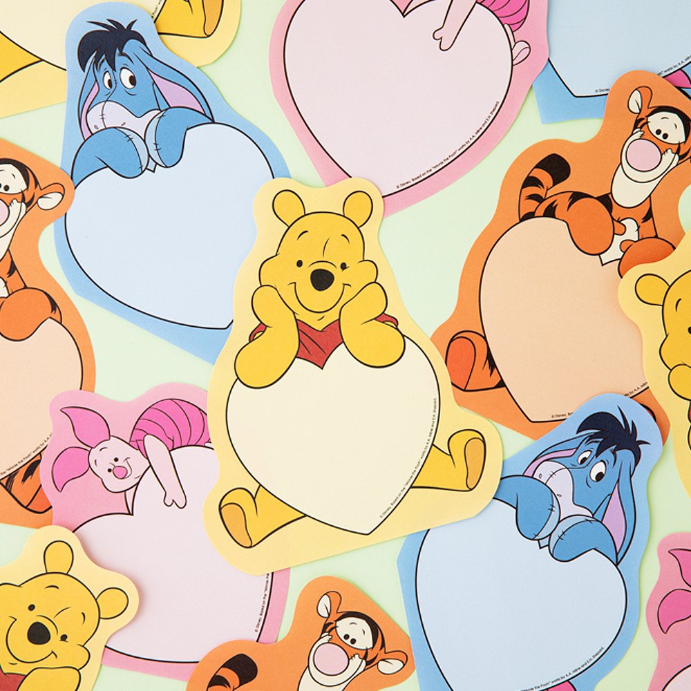 Disney Winnie the Pooh Non-Sticky Memo Pad