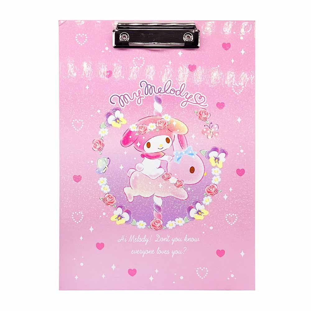 Sanrio Characters Hologram Clip Board