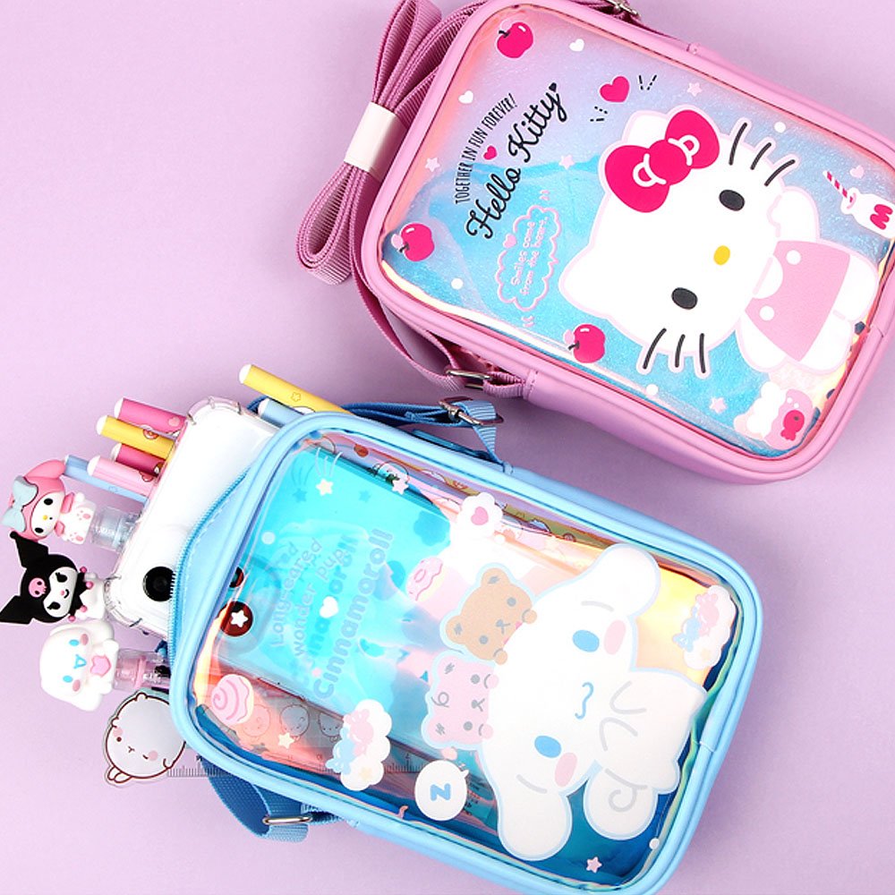 Sanrio Characters Hologram Crossbody Bag