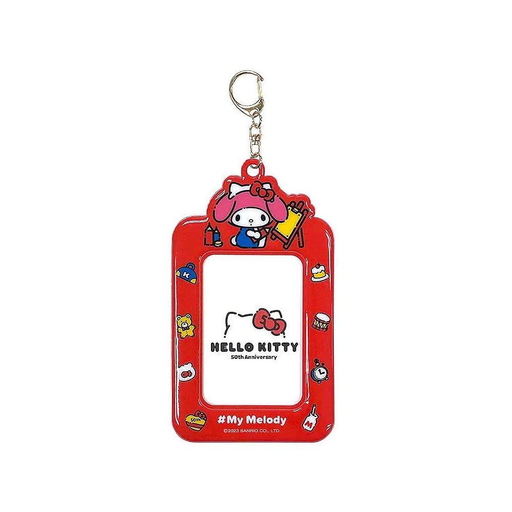 My Melody ID Holder Clip-On :50th Anniversary