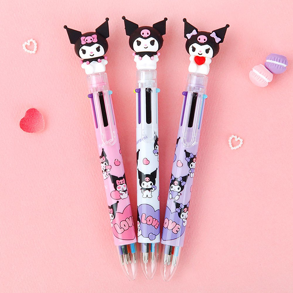 Sanrio Kuromi Figure 6-Color Pen