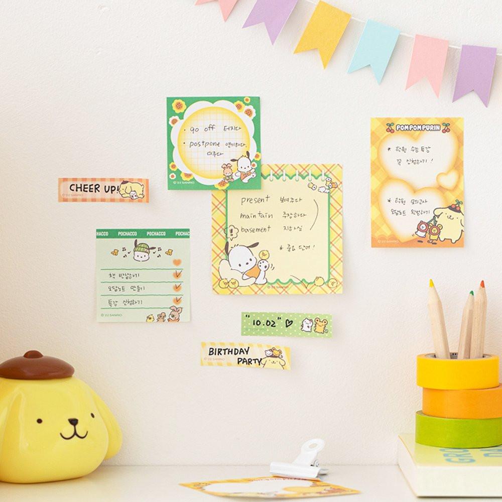 Sanrio Characters Assorted Sticky Memo Book