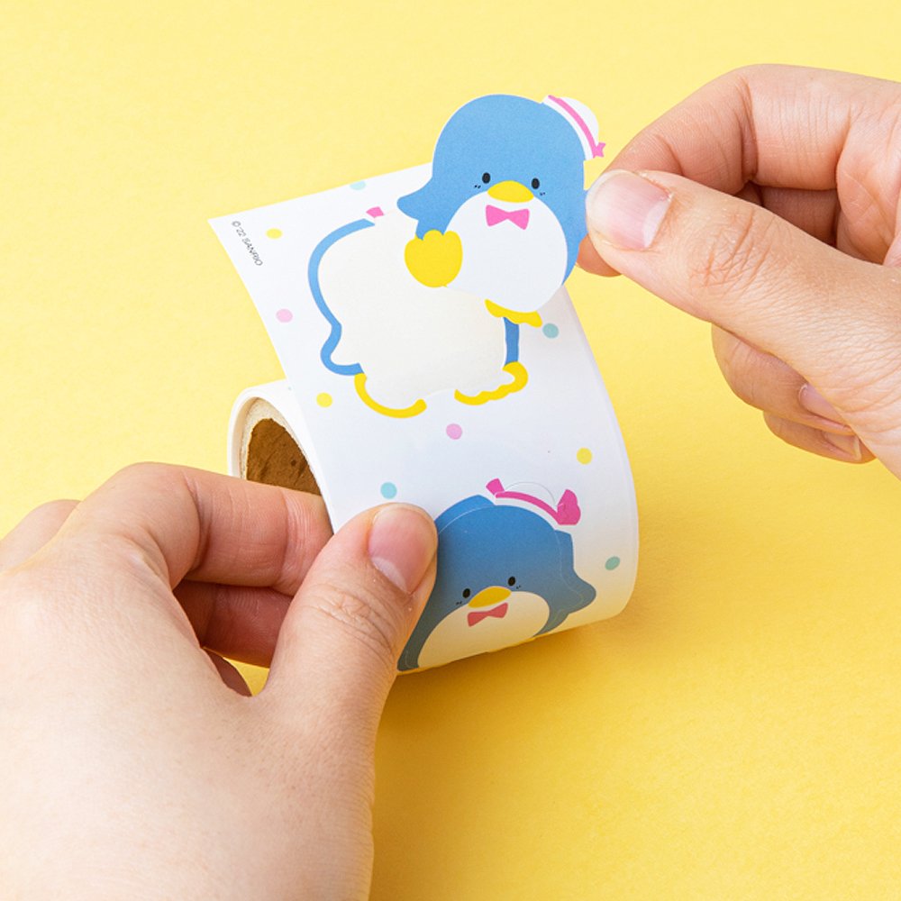 Sanrio Characters Cutie Roll Sticker