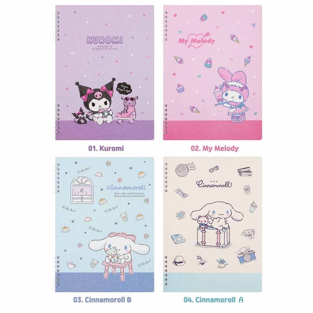 Sanrio Characters Hologram Spring Notebook