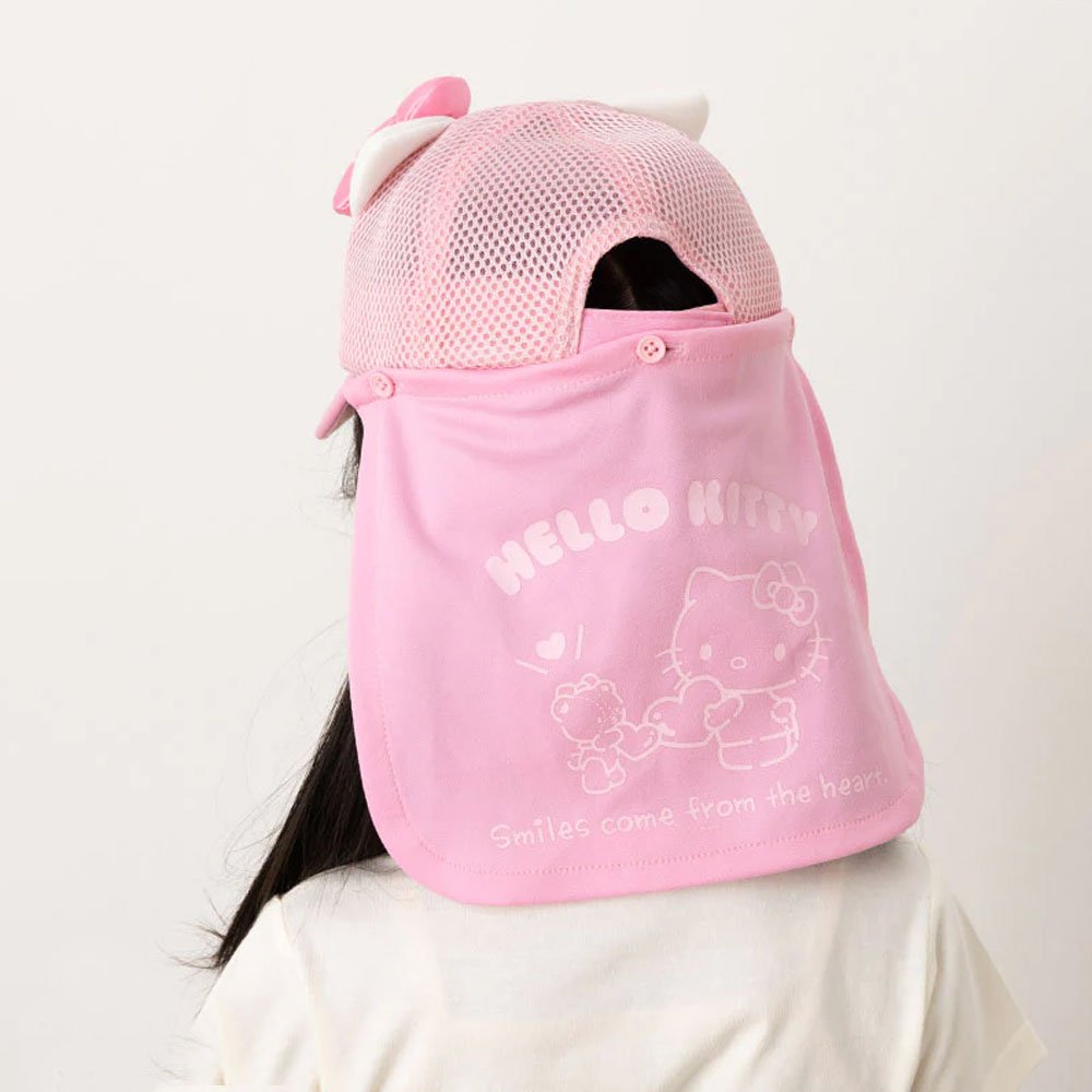 Sanrio Hello Kitty Mesh Cap With Awning