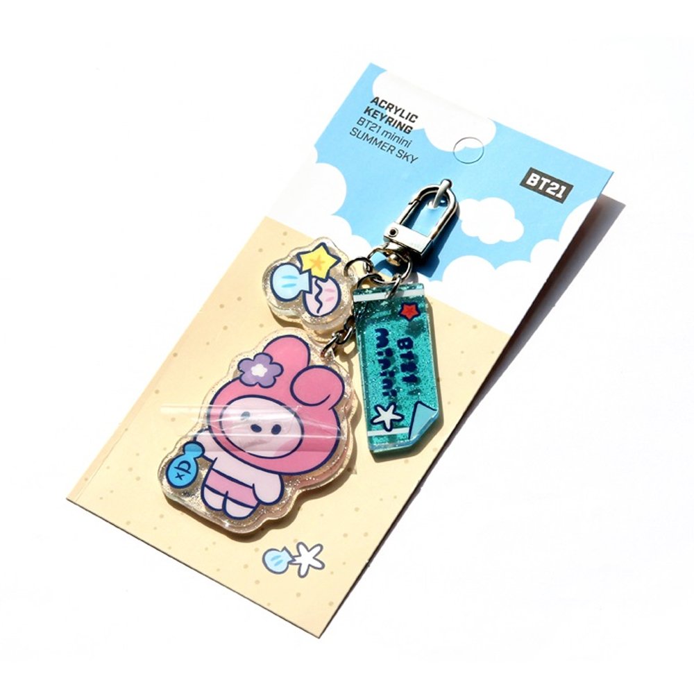 BT21 Acrylic Keyring : Summer Sky