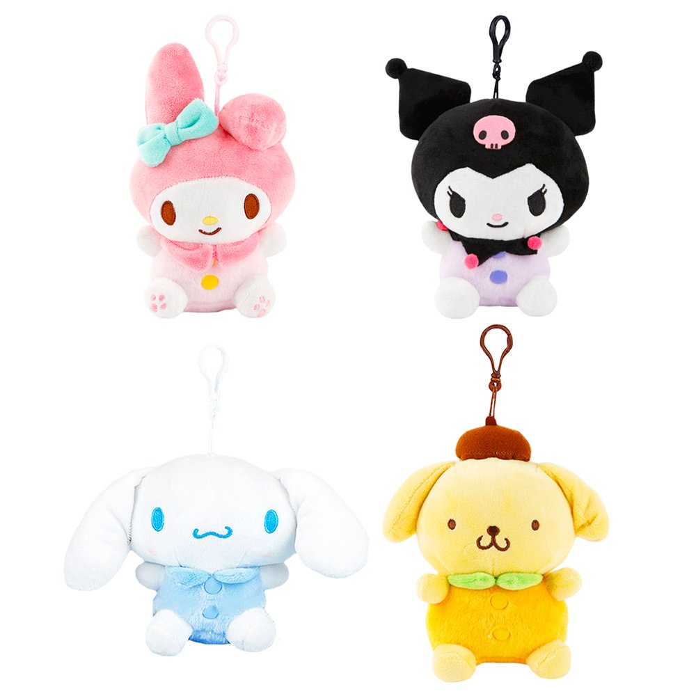 Sanrio Characters Clip-on Plush