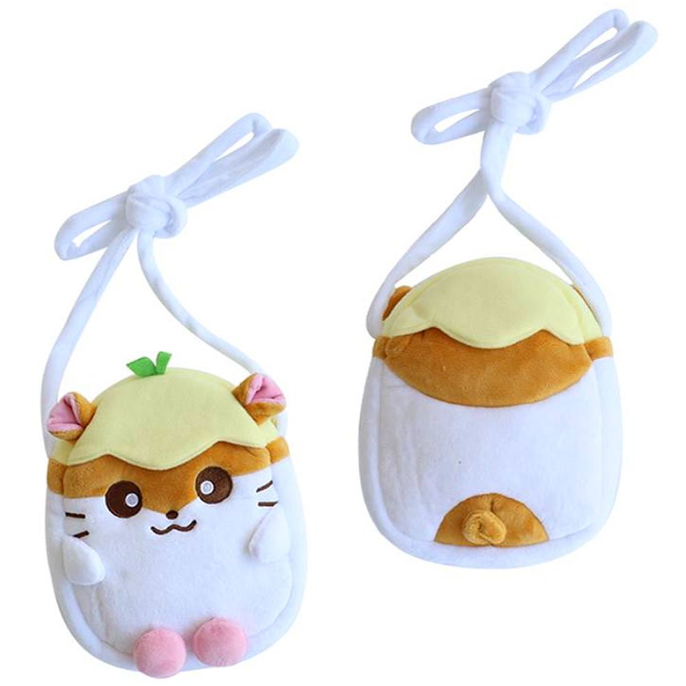 Sanrio plush pouch crossbody bag, Sanrio plush pouch shoulder bag, Sanrio stuffed animal pouch bag, Sanrio My Sweet Piano plush pouch, Sanrio Charmmy Kitty plush pouch, Sanrio Cogimyun plush pouch, Sanrio Usahana plush pouch, Sanrio Corocorokuririn plush pouch,