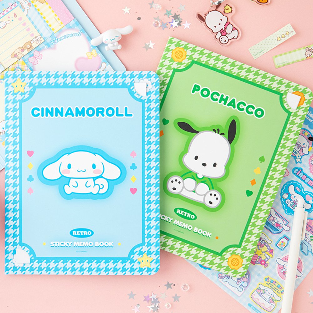 Sanrio Characters Assorted Sticky Memo Book