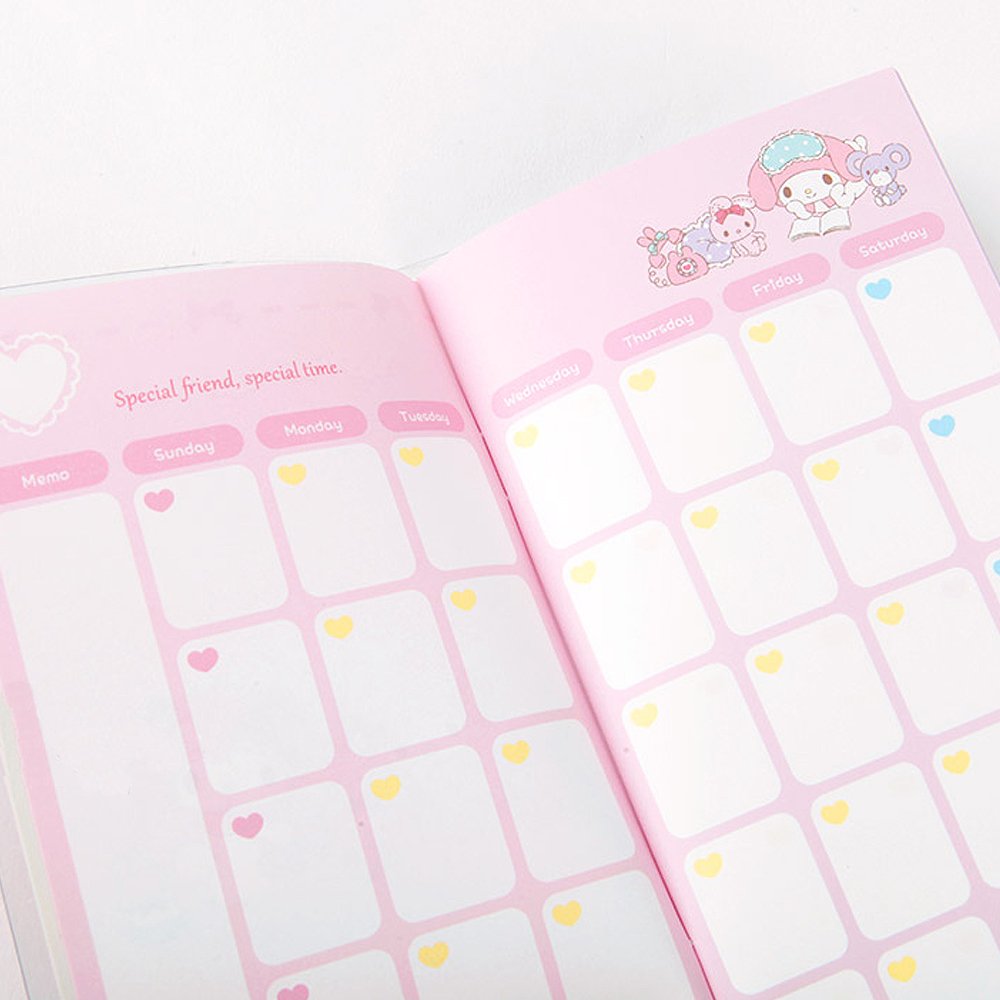 Sanrio Characters My Schedule Diary