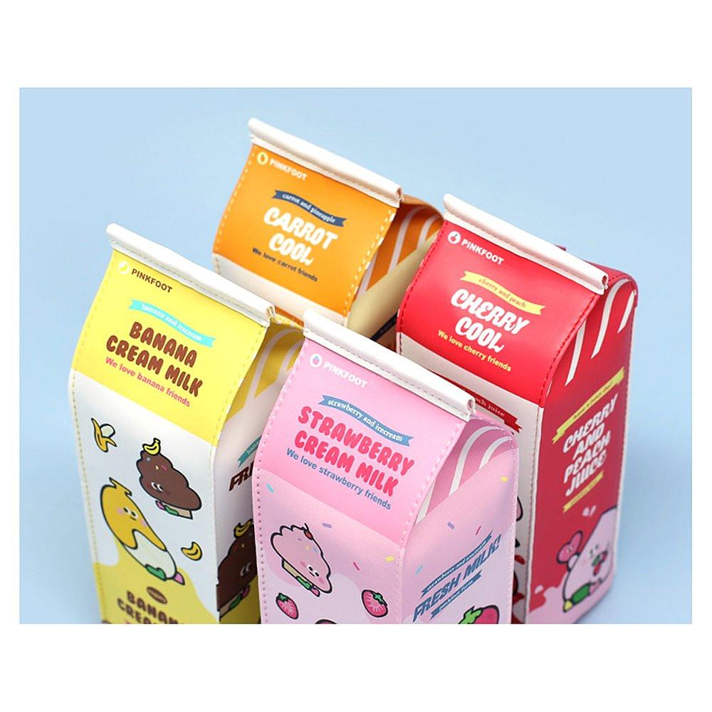 Milk Pack 8" Pencil Case