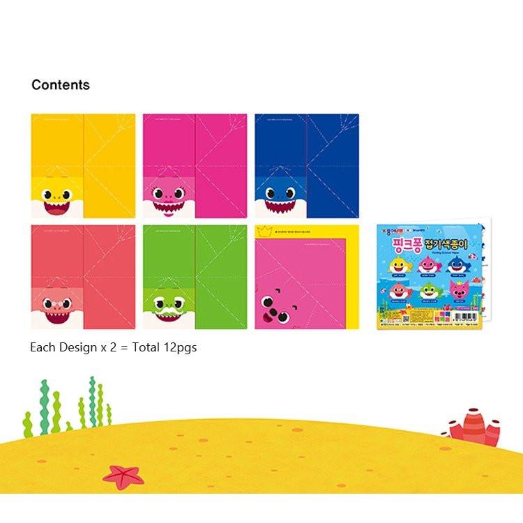 Decorative Shark Family Guided Origami Folding Paper