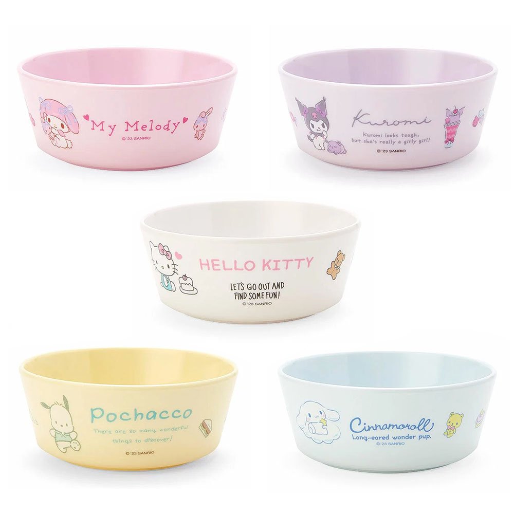 Sanrio Characters Melamine Bowl