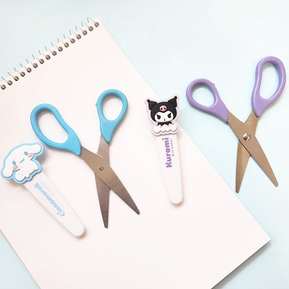Sanrio Kuromi & Cinnamoroll Safety Cap Scissors