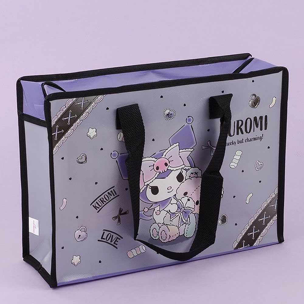 Sanrio Kuromi Happy Time 14" Tarpaulin Bag