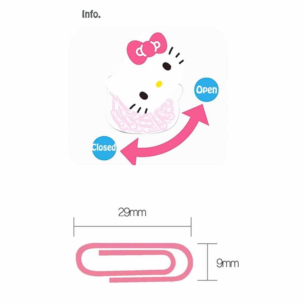 Sanrio Characters Paper Gem Clip With Face Case